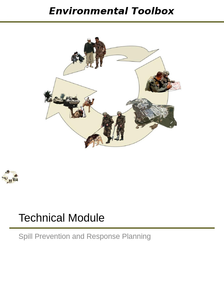09 Environmental Toolbox For Deploying Forces Technical Module Spill ...