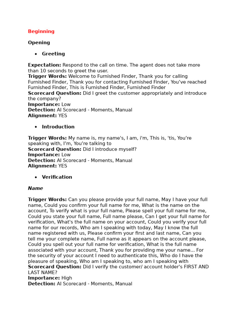 Framework Trigger Words | PDF | Speech | Career & Growth