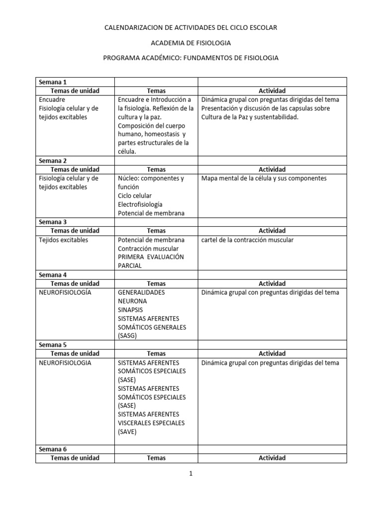 Actividades Escolares Pdf