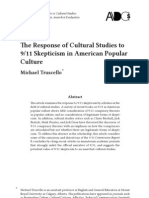 The Response of Cultural Studies To 9/11 Skepticism in American Popular Culture