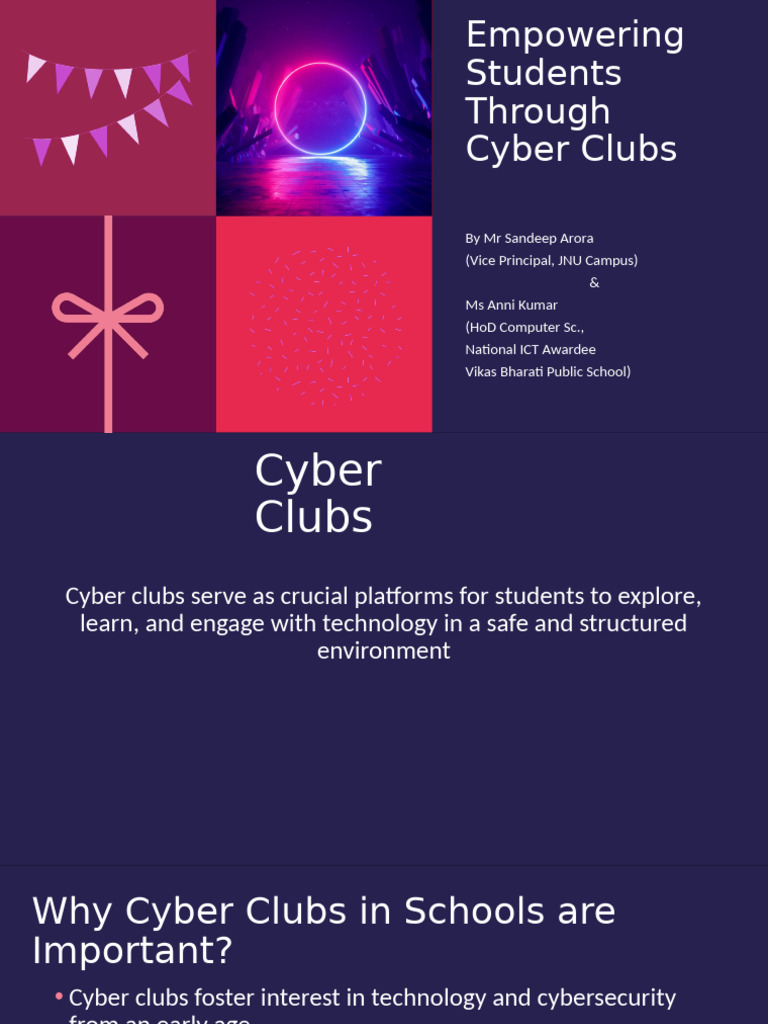 Empowering Students Through Cyber Clubs | PDF