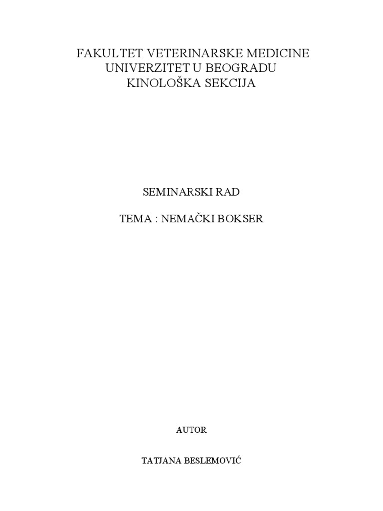Boxer | PDF