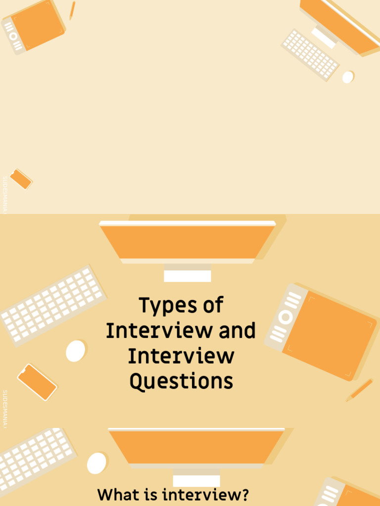 Lesson No. 4 Types of Interview and Interview Questions | PDF