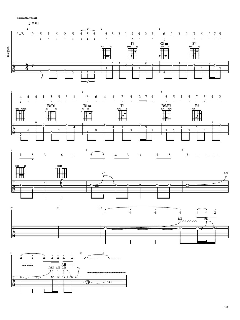 Standard Tuning | PDF