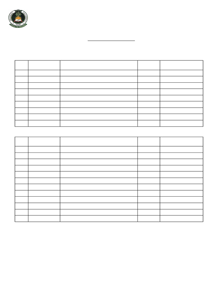 Course Form - Second Semester, 2023 - 2024 | PDF