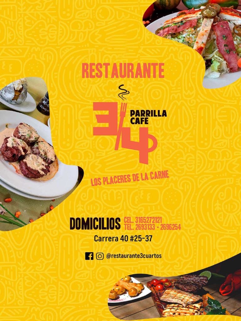 Restaurante-3-4-carta-2024 | PDF