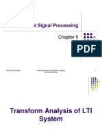 Digital Signal Processing: 19-03-10 (Lecture #26) National University of Computer & Emerging Sciences Islamabad 1