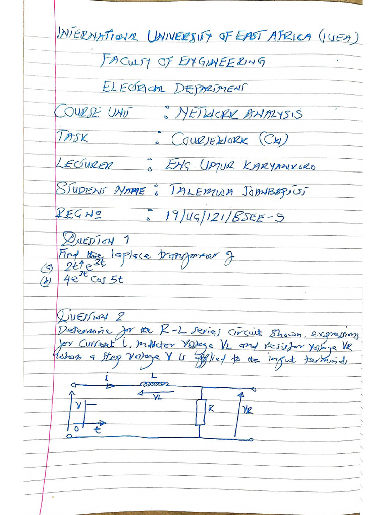Network Analysis Coursework 1 | PDF