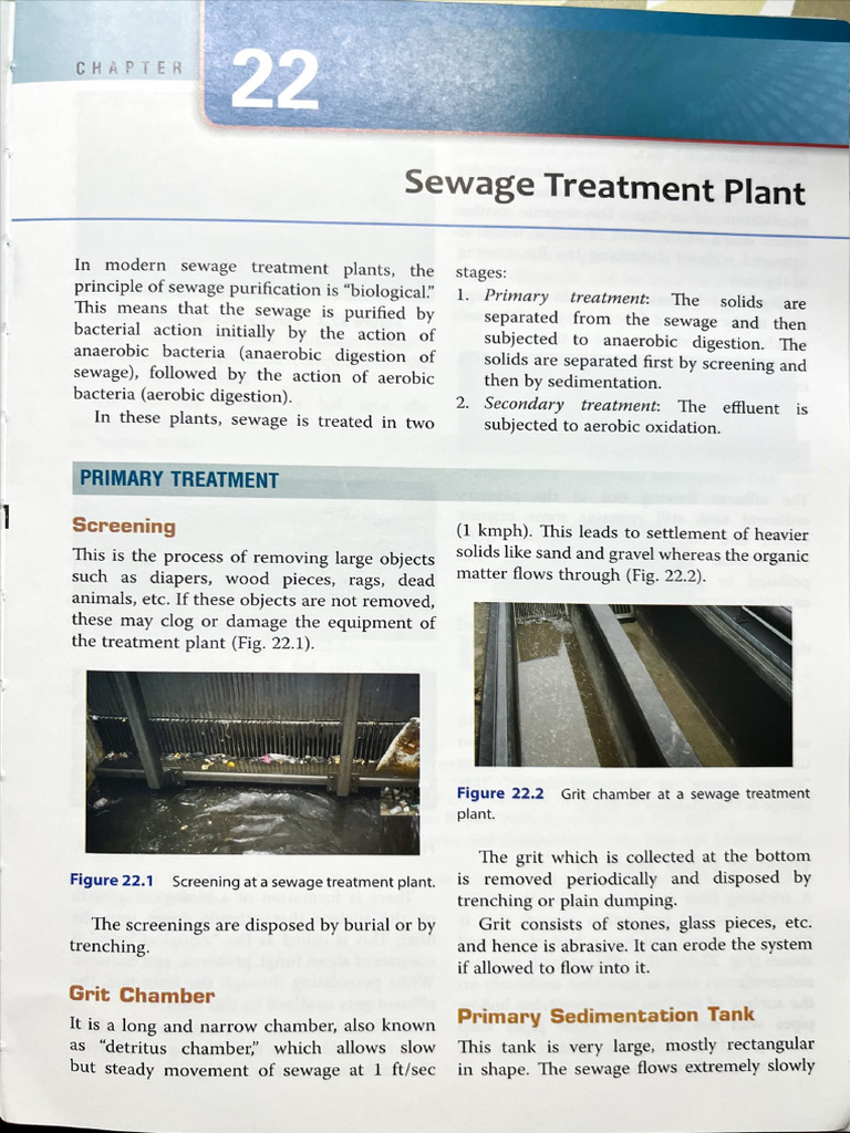 Sewage and Water Treatment Plant | PDF
