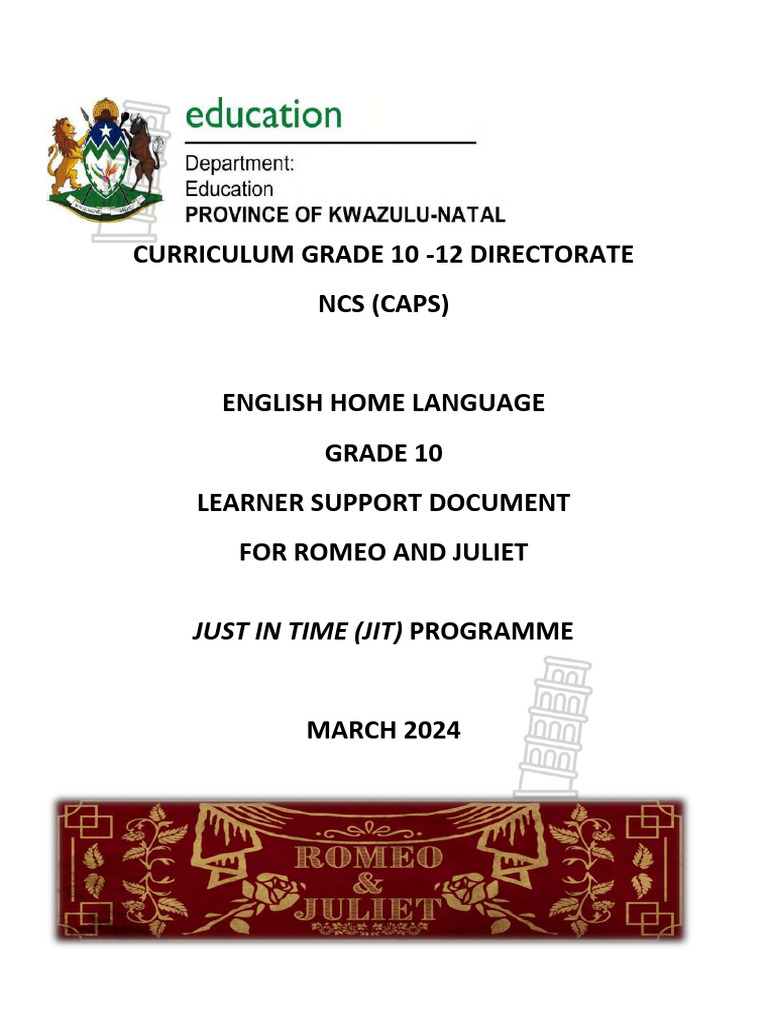 kzn-jit-english-hl-grade-10-romeo-and-juliet-learner-support-2024-pdf