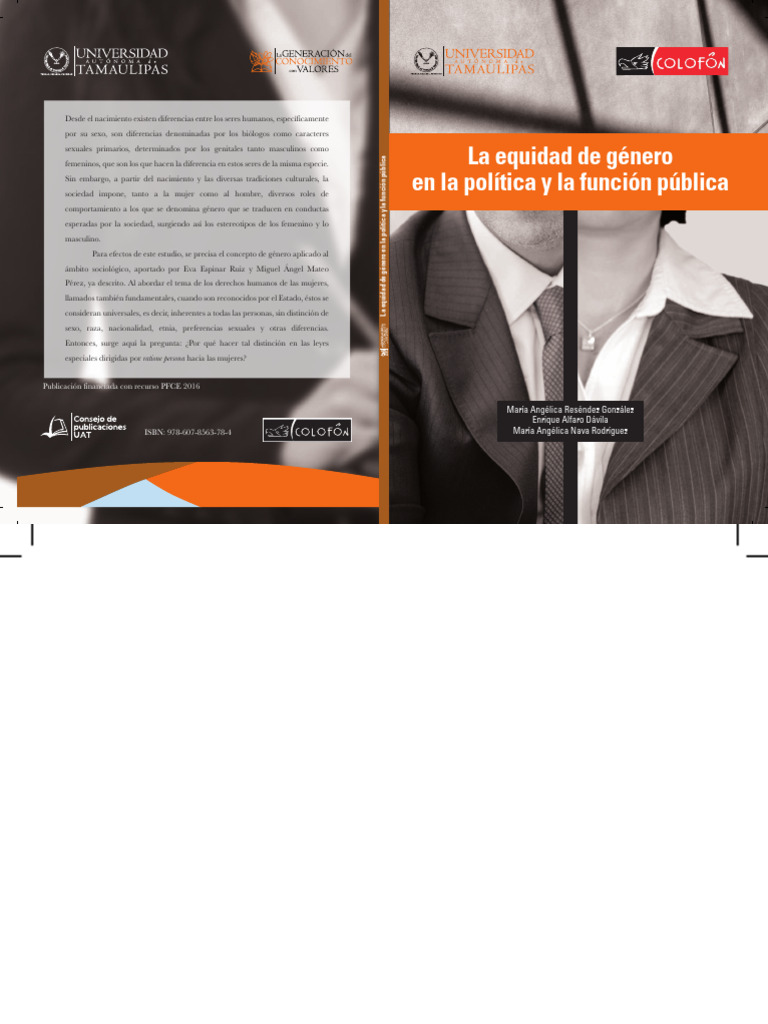 La Equidad de Género en La Política y La Función Pública | PDF