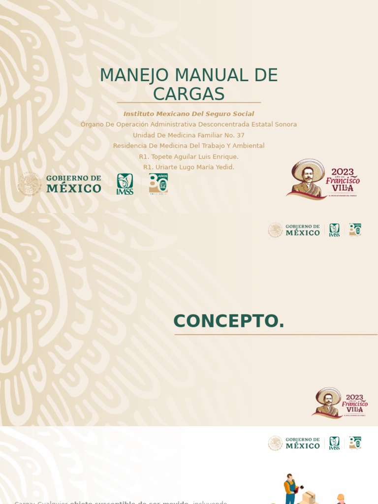 Manejo Manual de Cargas: Normativa y Métodos | PDF | Factores humanos y ...