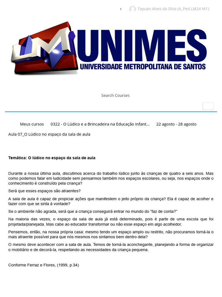 O Lúdico e o Binômio Cuidar - Educar - O Cuidar e o Educar Na Educação ...