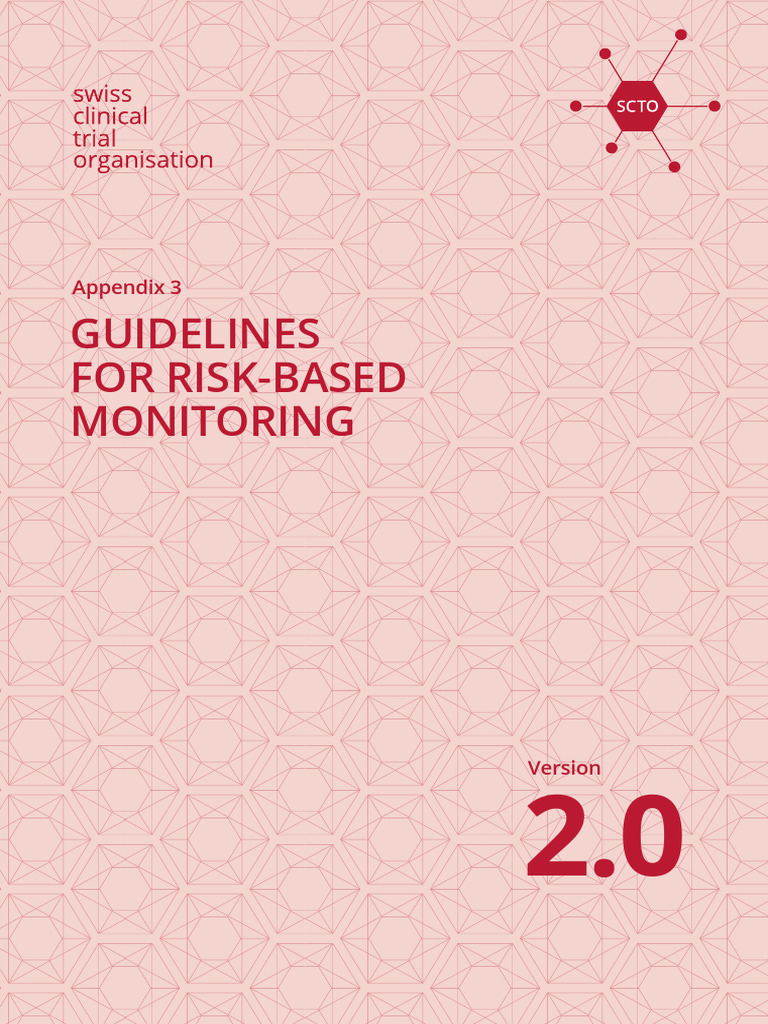 SCTO Risk-Based Monitoring Guidelines 2.0 | PDF | Clinical Trial | Self ...