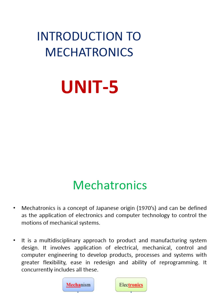 Unit-5 PPT Part B | PDF