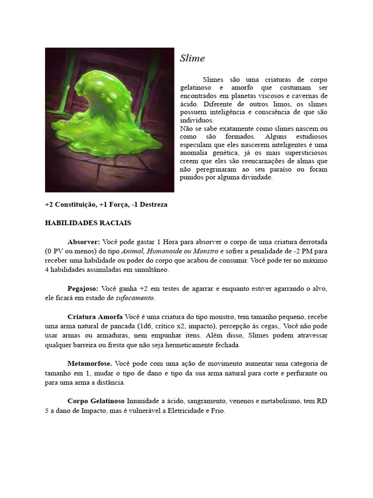 Slime | PDF