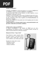 Tradições Academicas