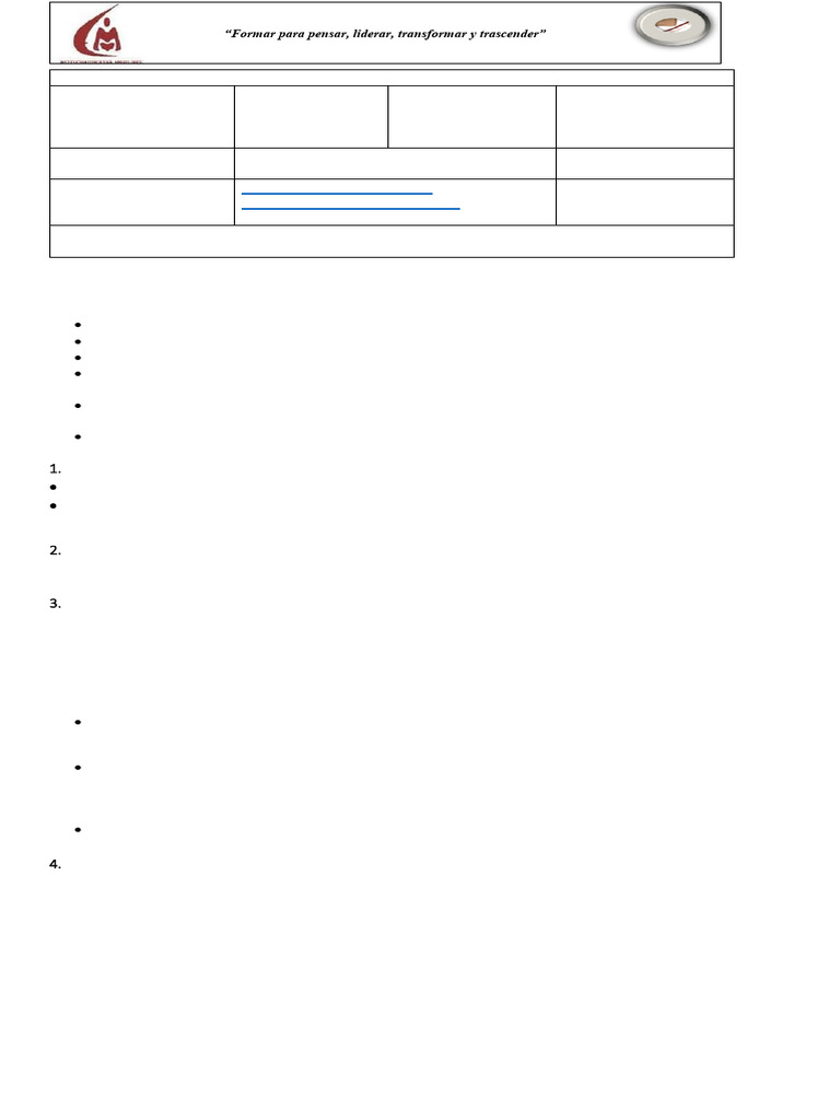Tecnologia e Informatica (Guia # 2 Cuarto Periodo) Grado 9° | PDF