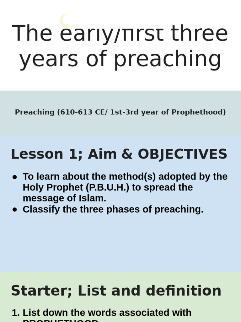 Three Phases of Preaching | PDF