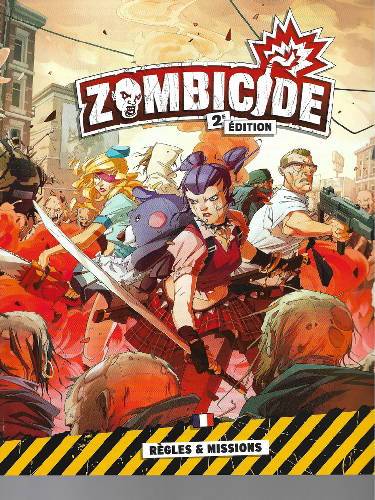 Zombicide 2ème Édition : Pariz - Extension De Jeu CMON (réf. ZCD016) - Boîte Neuve Pour 12 Ans Et Plus