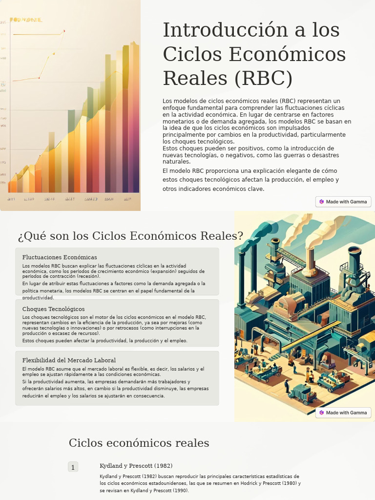 Introduccion A Los Ciclos Economicos Reales RBC | PDF | Inflación ...