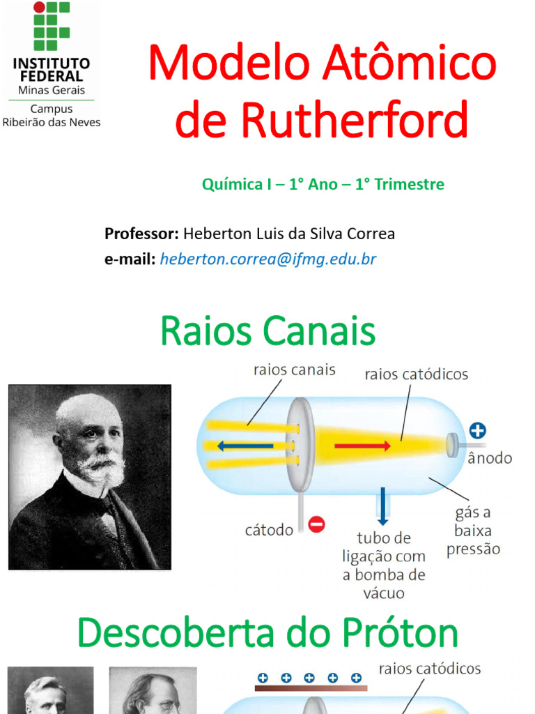 Modelo Atomico Rutherford | PDF