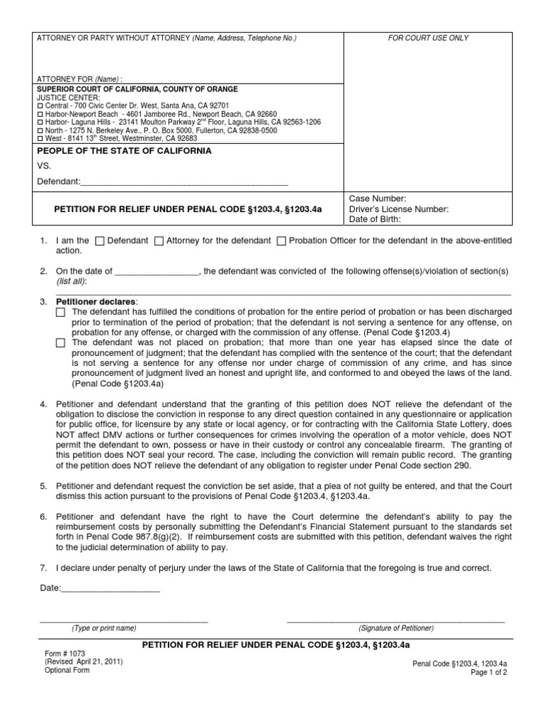 orange-county-expungement-form-mail-probation