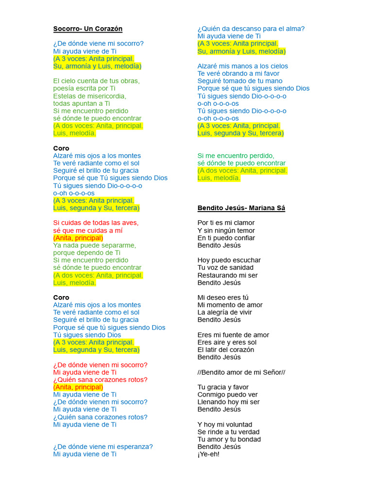 Letras Sábado 15 | PDF
