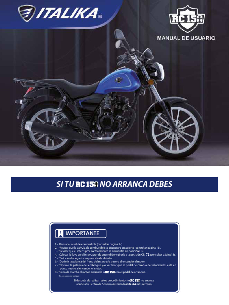 RC150 | PDF