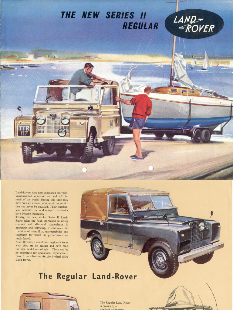 Land Rover Series II 1958 UK | PDF