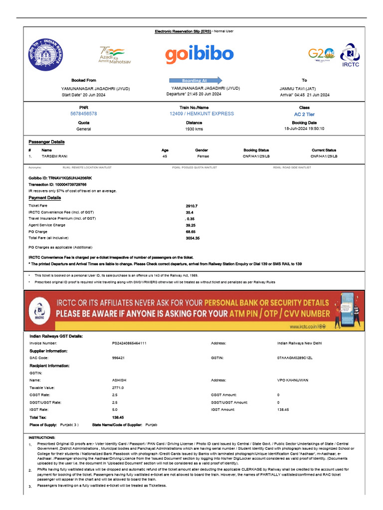 TRNAV1 KQ5 UHJ4206 RKEticket | PDF