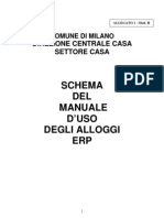 Manuale Uso Degli Alloggi Di Erp Del Comune Di Milano