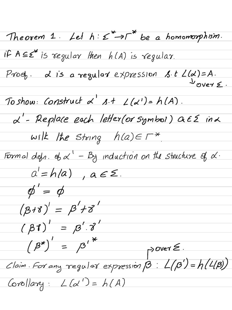Notes Lecture 10 11 | PDF