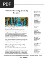 Powder Coating Color Options Guide | PDF | Visual Perception | Artistic ...