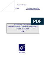 Manuel Des Procedures GIAC Mars 2003