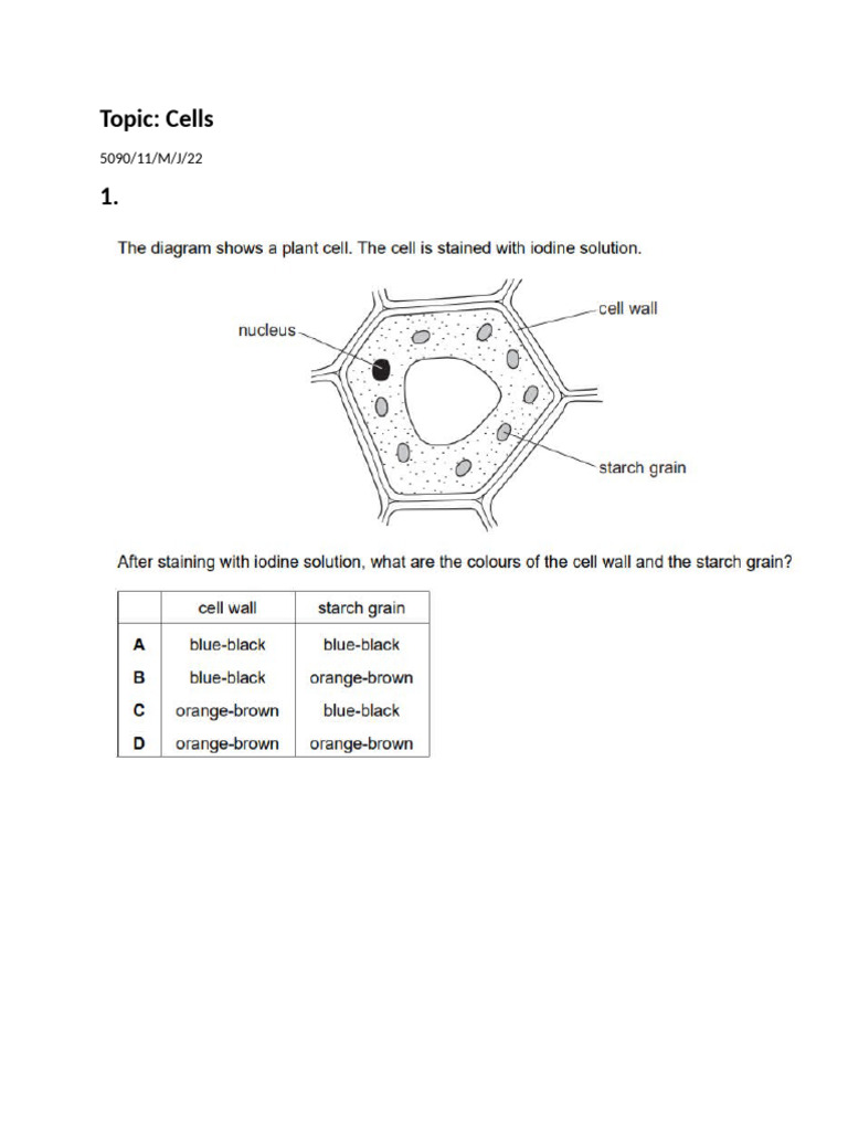 BIOLOGY O LEVEL QUESTIONS AND ANSWERS PDF 2022 visual data 7