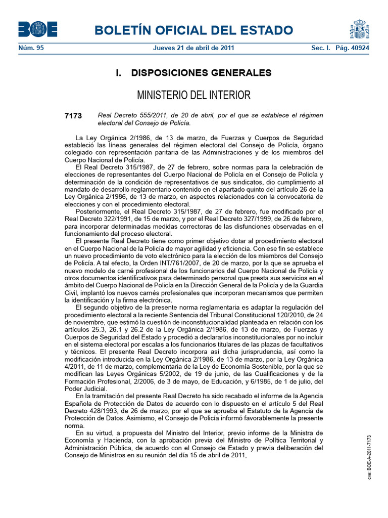 Boe A 2011 7173 | PDF