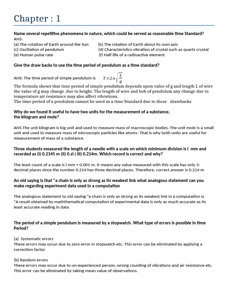 Chap - 1 | PDF