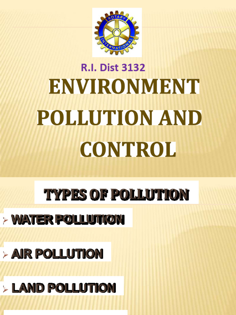 Environmental Pollution PDF | PDF