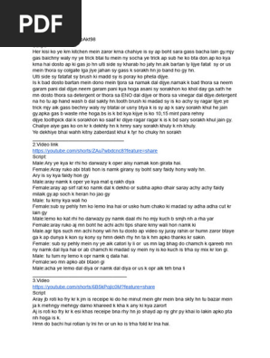 Youtube script delicious food
