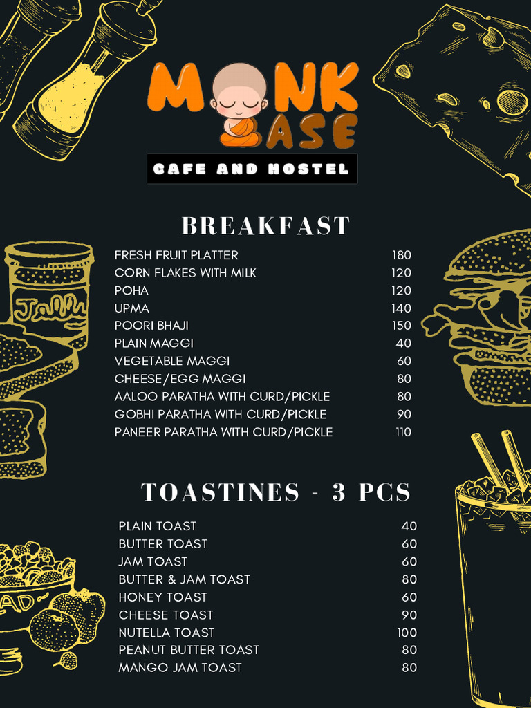 New Menu MB 22 July | PDF