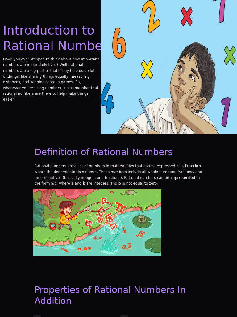 Introduction to Rational Numbers | PDF