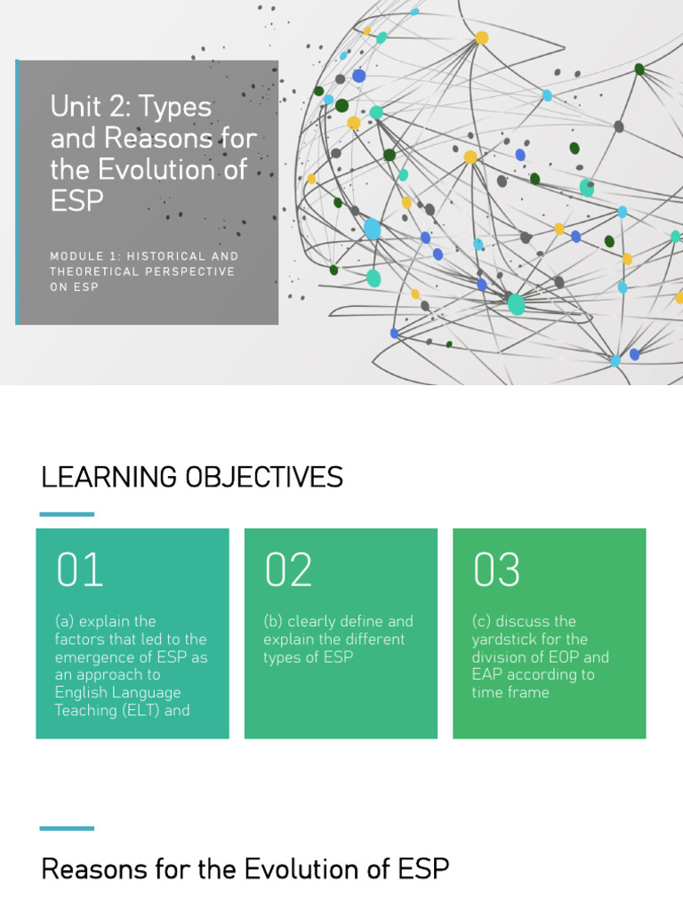 ESP - Module 1 - Unit 2 & Unit 3 | PDF