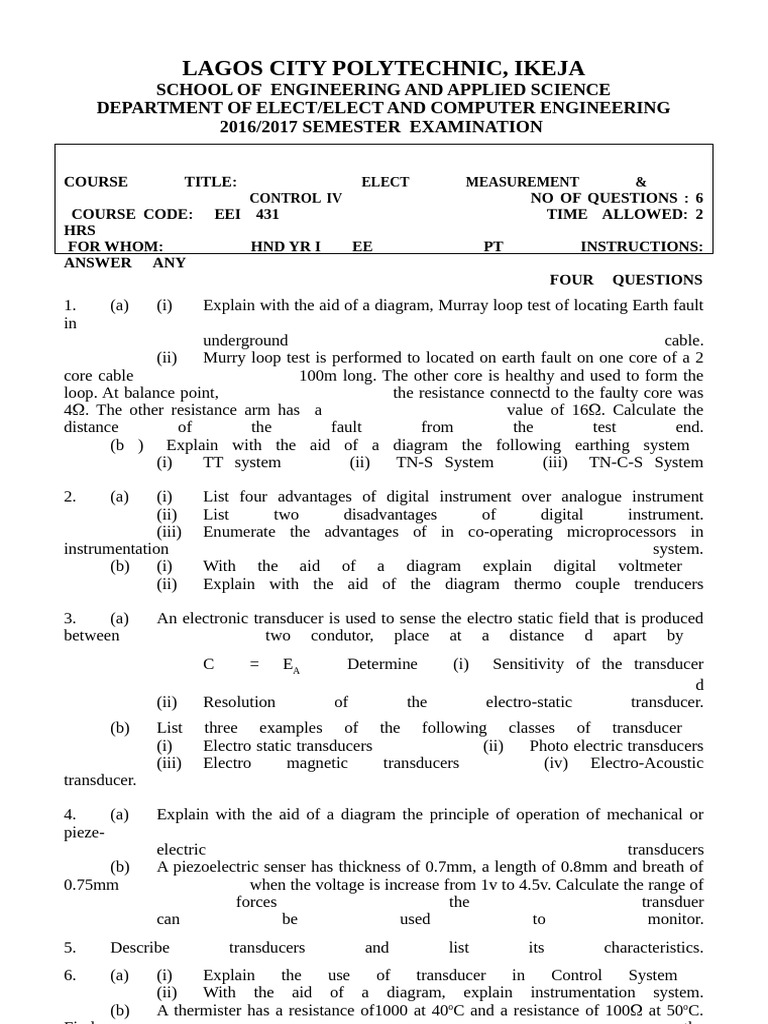 Elect measurement control iv eei 431 hnd yr i ee pdf