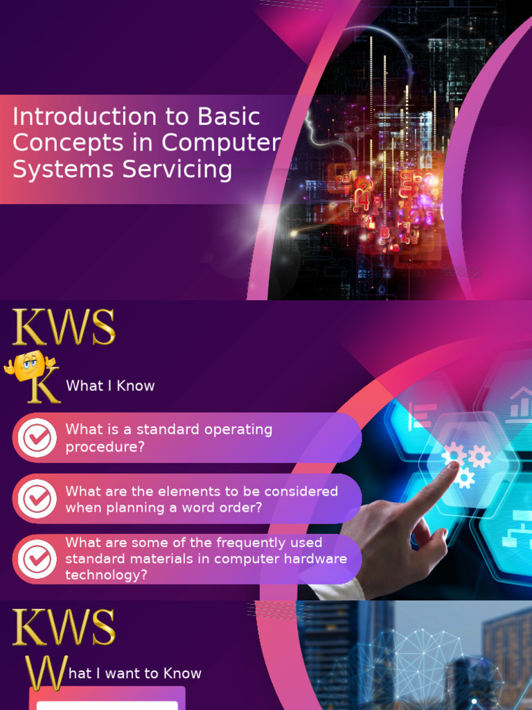 INTRODUCTION TO COMPUTER SYSTEMS SERVICING - G8 | PDF