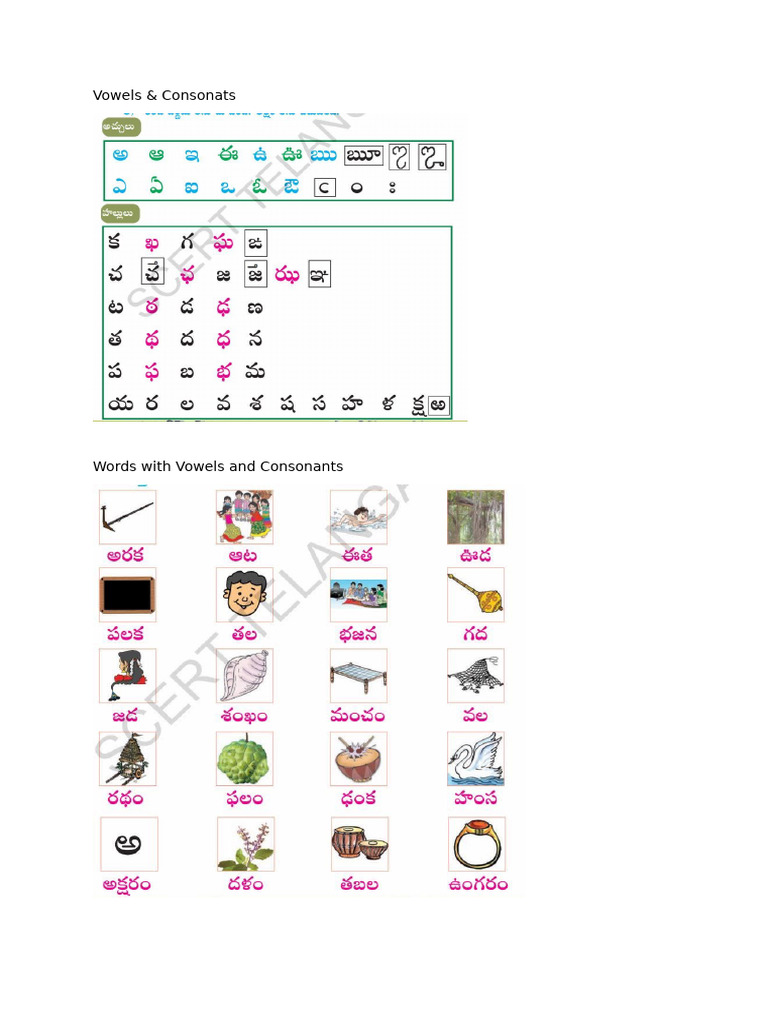 Telugu Basics Pdf