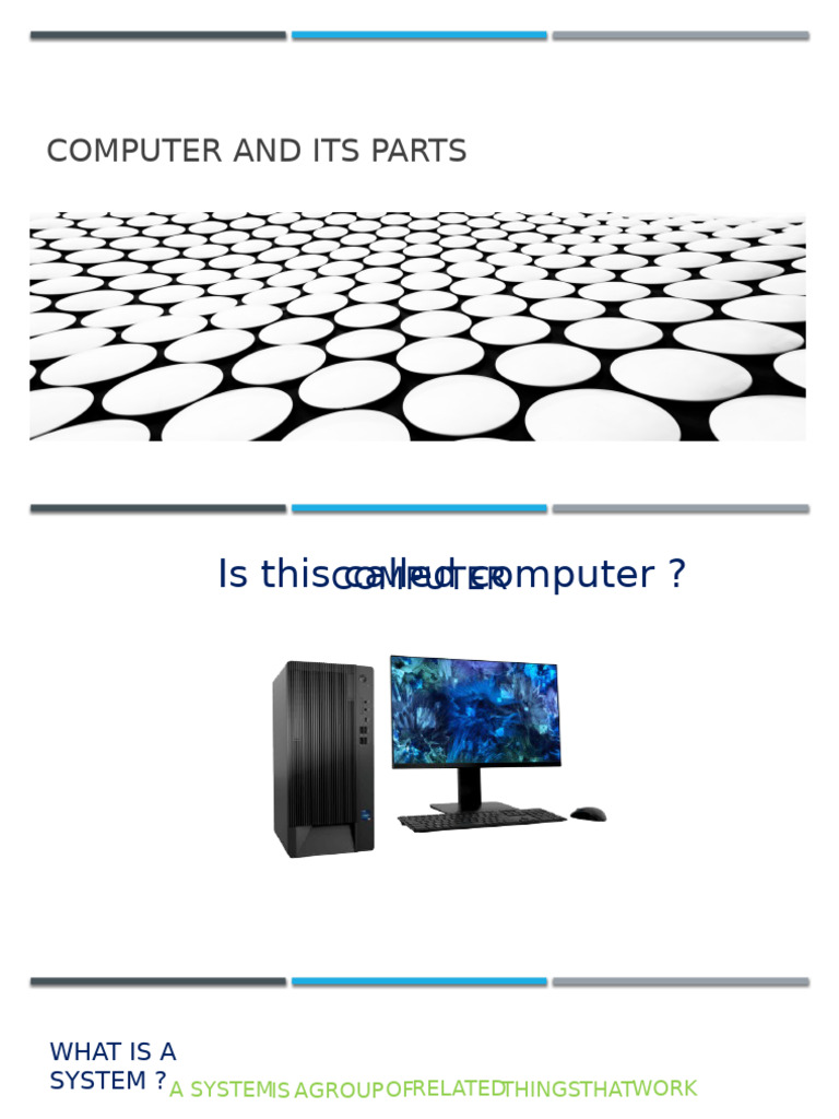 Computer and Its Parts | PDF