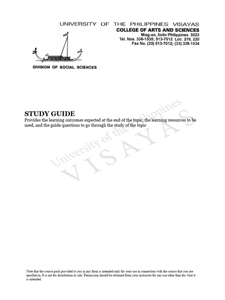 Study Guide - Module 3 | PDF