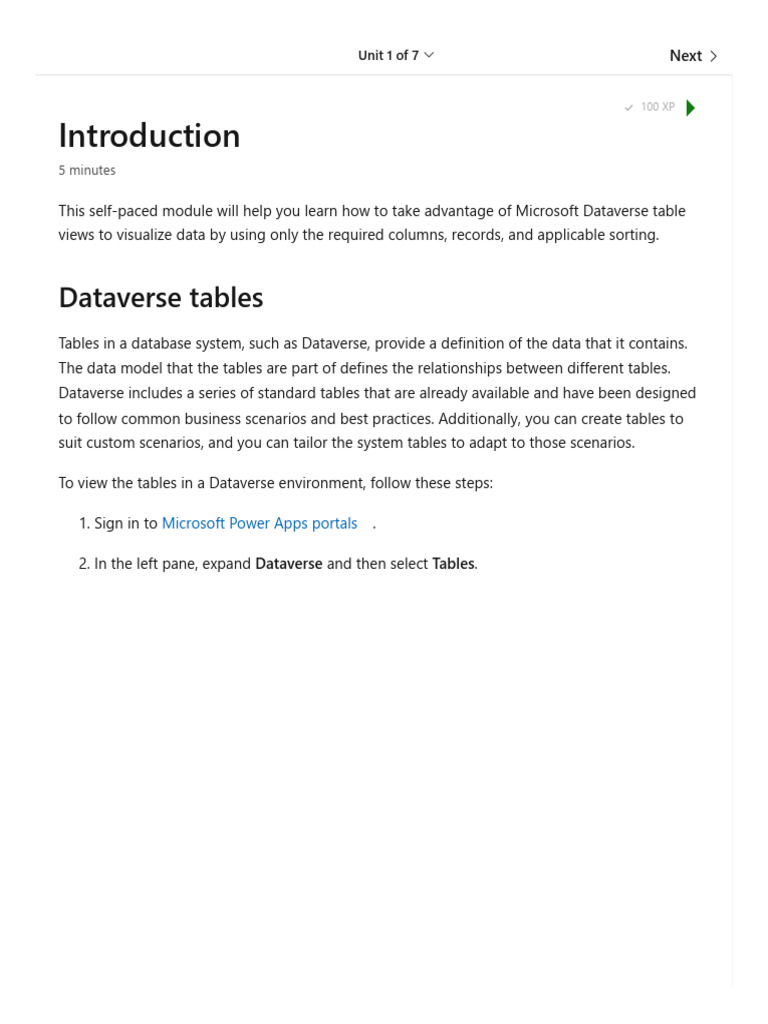 Visualize Data With Dataverse Views | PDF