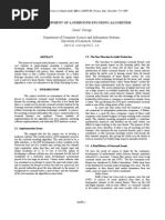 Development of A Surround Encoding Algorithm